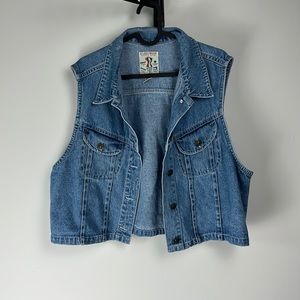 Studiowear Vintage Jean Vest XL